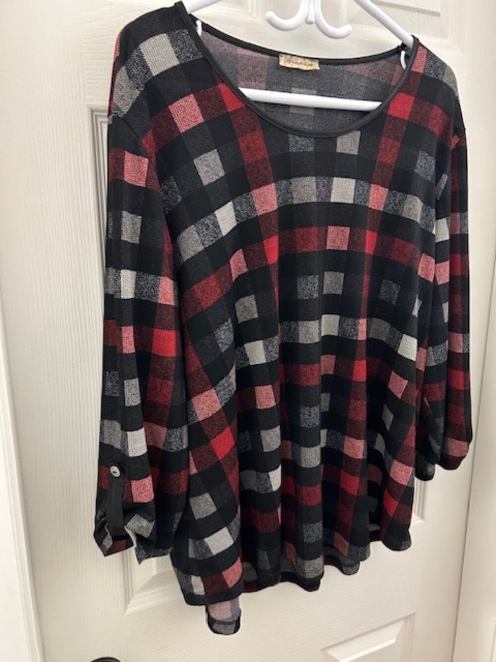 Brochure Checkered Blouse